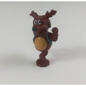 Kinder Surprise Christmas Ice Skating Reindeer Collectible Toy Figure